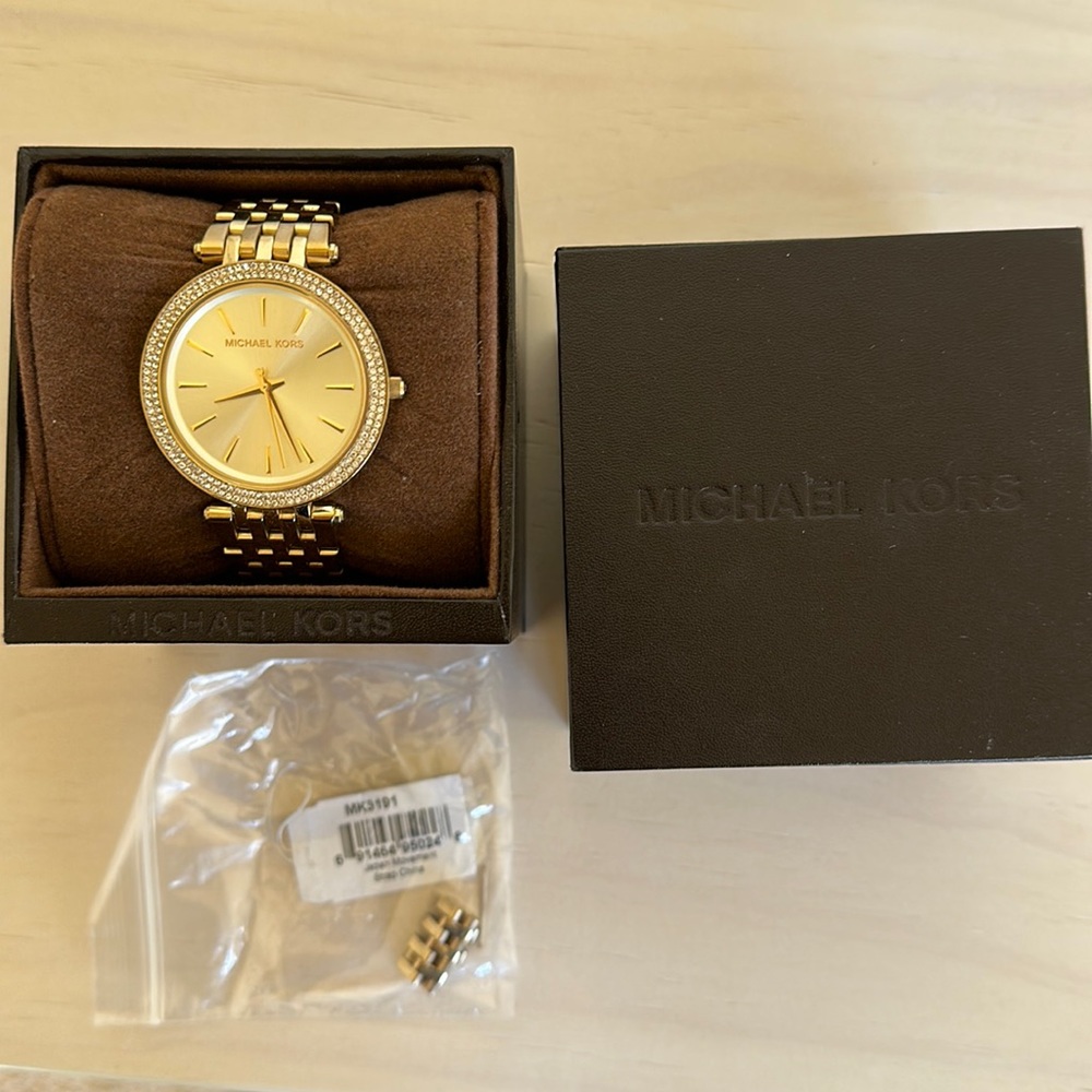 Michael Kors gold women’s watch